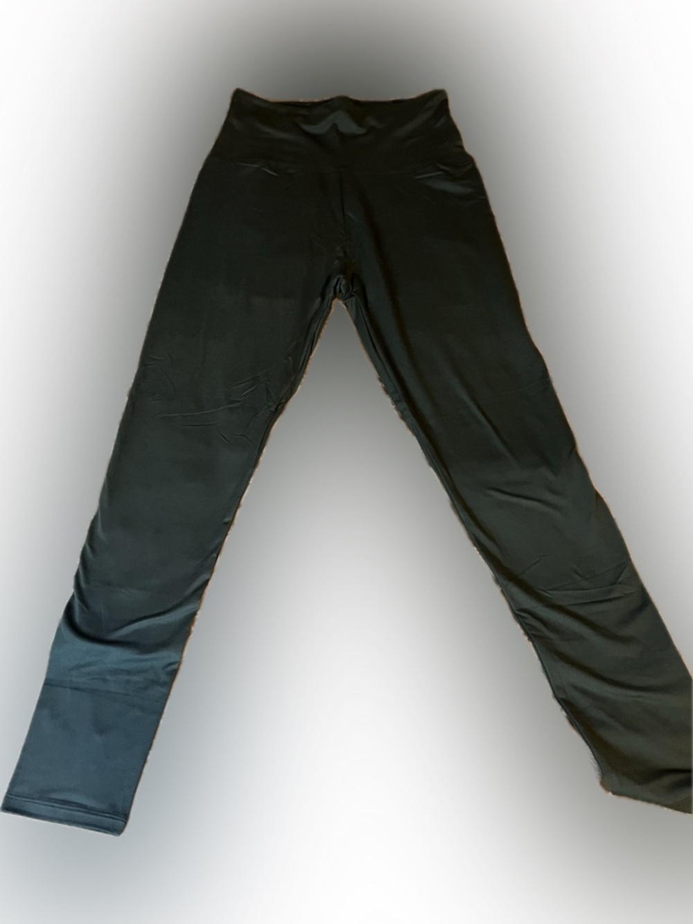 Black High-Waist Athletic Leggings. New never worn
